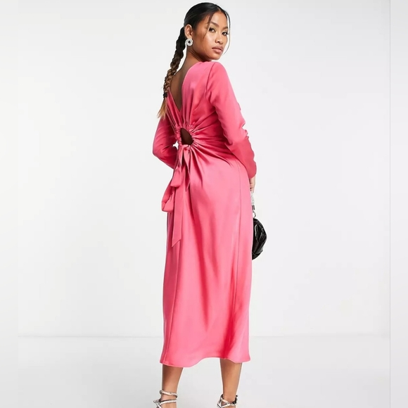 ASOS pink dress - Picture 2 of 9